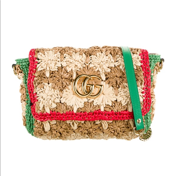 SOLD π₯ HP π₯ GG Raffia Marmont 2.0 - Picture 4 of 11